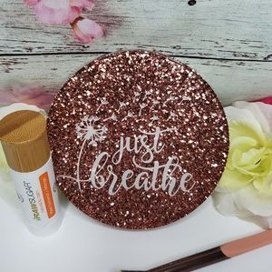 Handmade Cosmetic Rose Gold Purse/Pocket Mirror